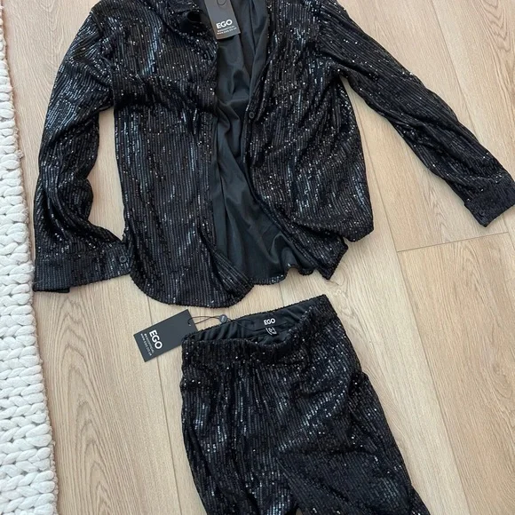 Ego official sequin shirt and pant set - Picture 7 of 12